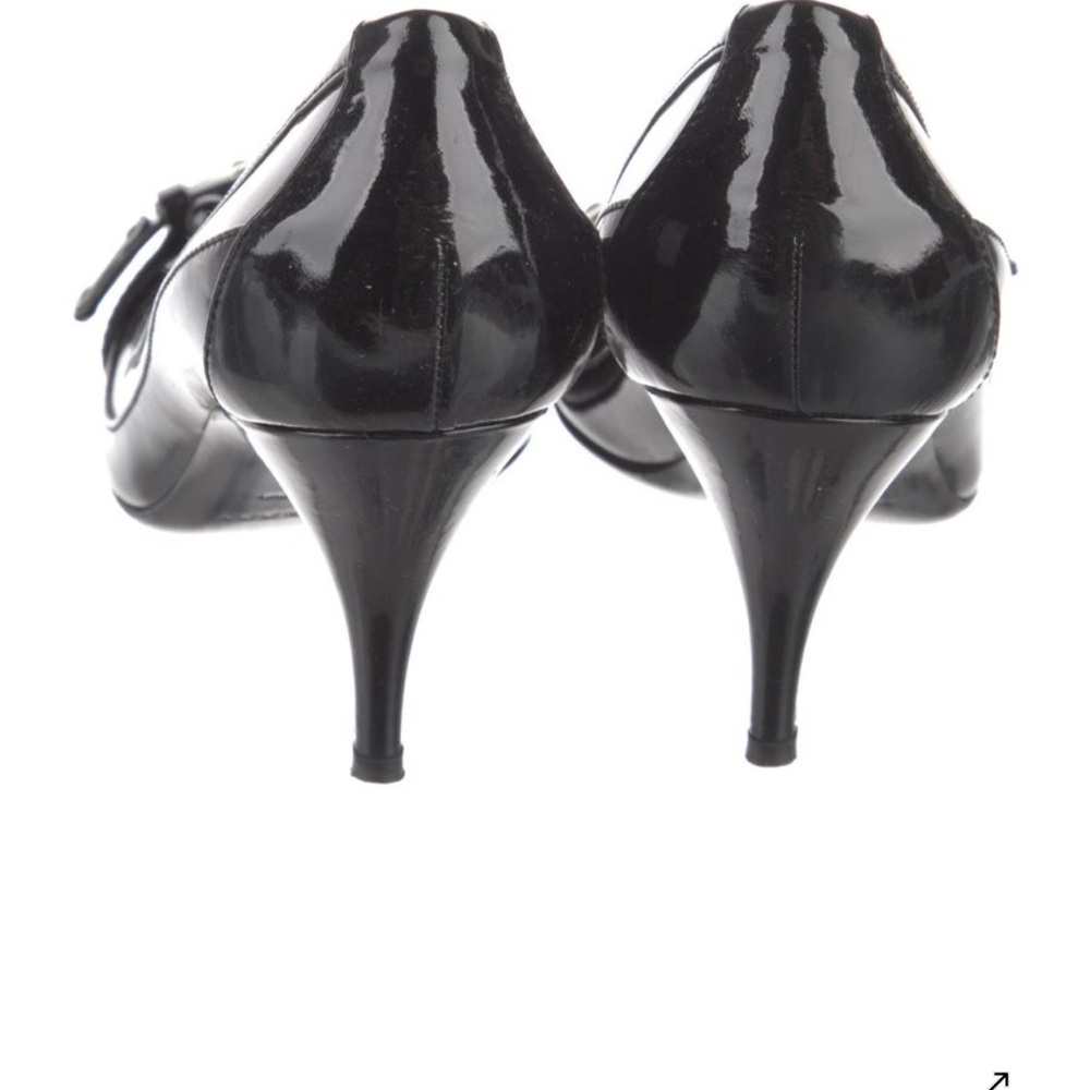 Authentic Burberry Nova Check Patent Heels + Burberry cloth dust bag - Picture 3 of 13